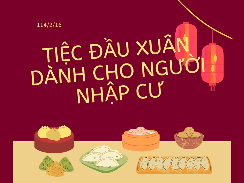 圖檔：TIỆC ĐẦU XUÂN DÀNH CHO NGƯỜI NHẬP CƯ