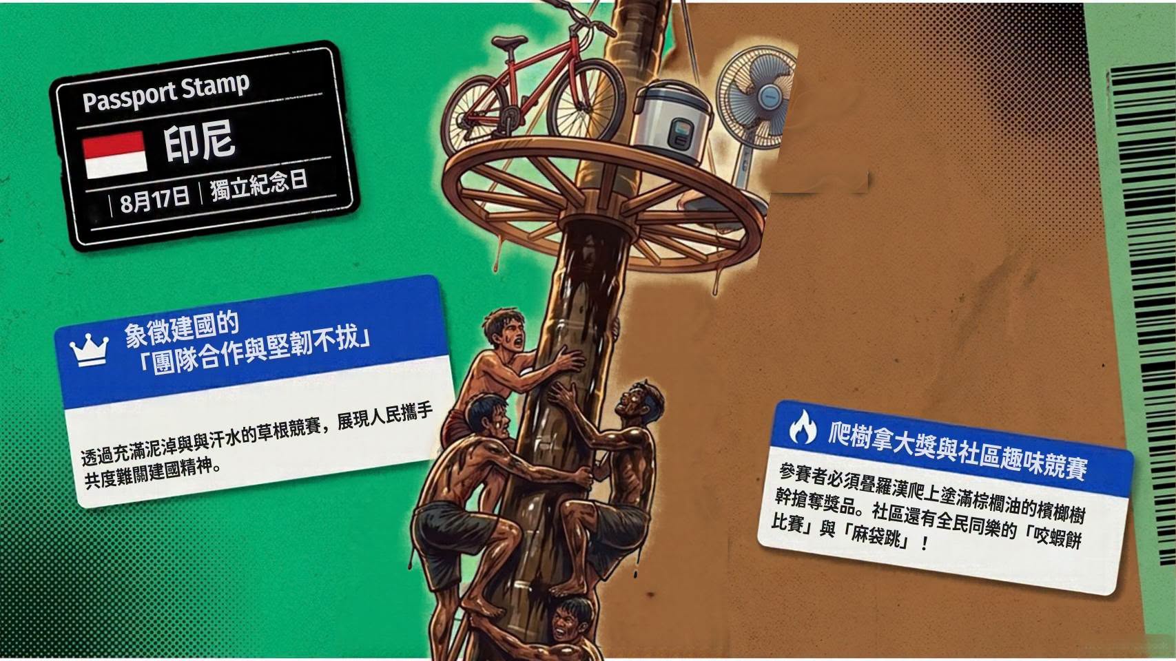 圖檔：印尼爬樹拿大獎