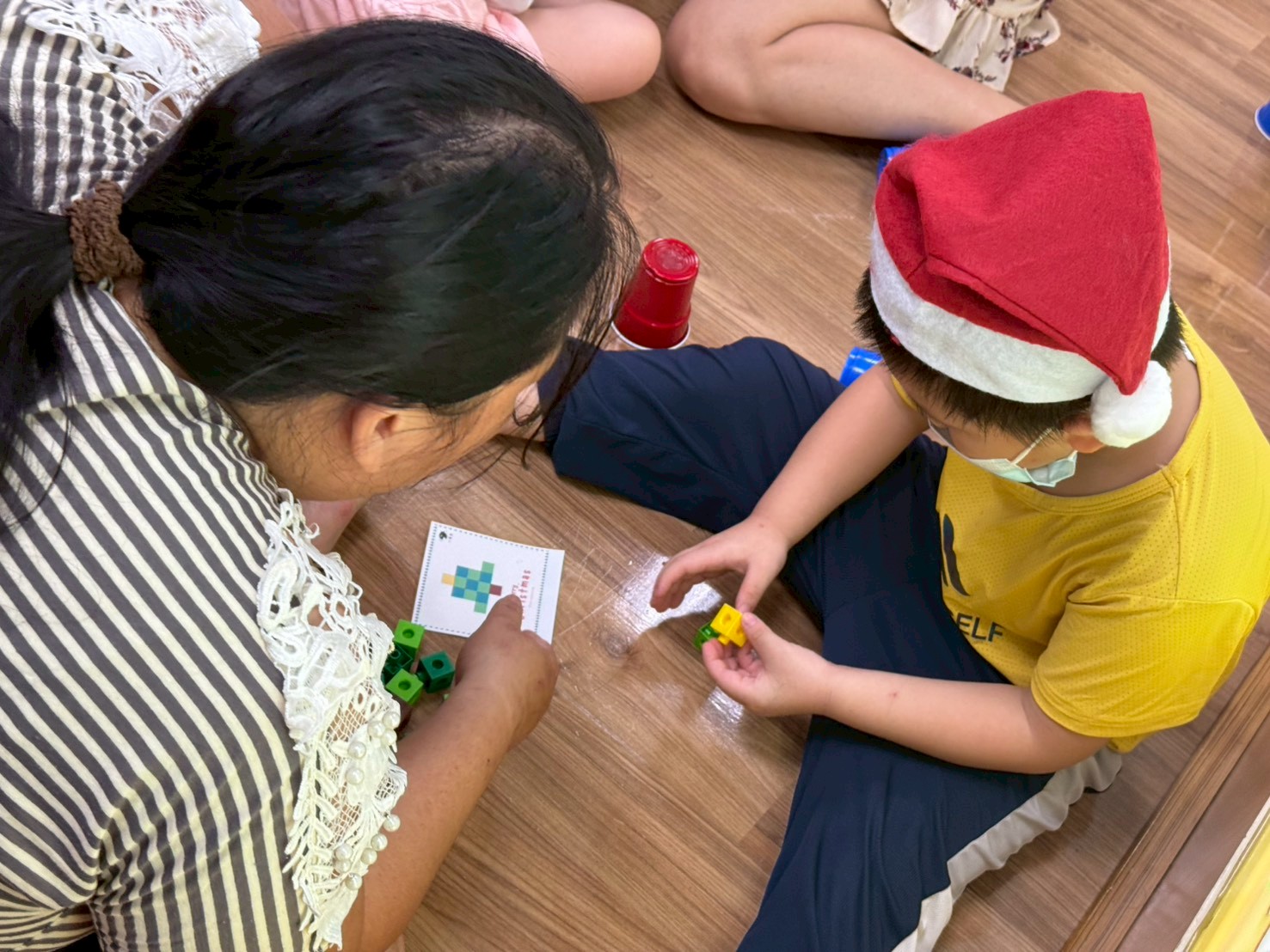 圖檔：親子合作準備材料